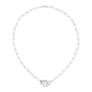 Menottes R12 collier or blanc