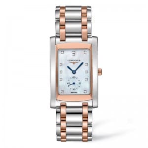 Longines DolceVita acier or rose