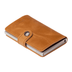 Miniwallet Vintage cognac