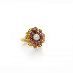 Bague Vintage en or jaune