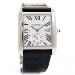 montre en acier mouvement manufacture