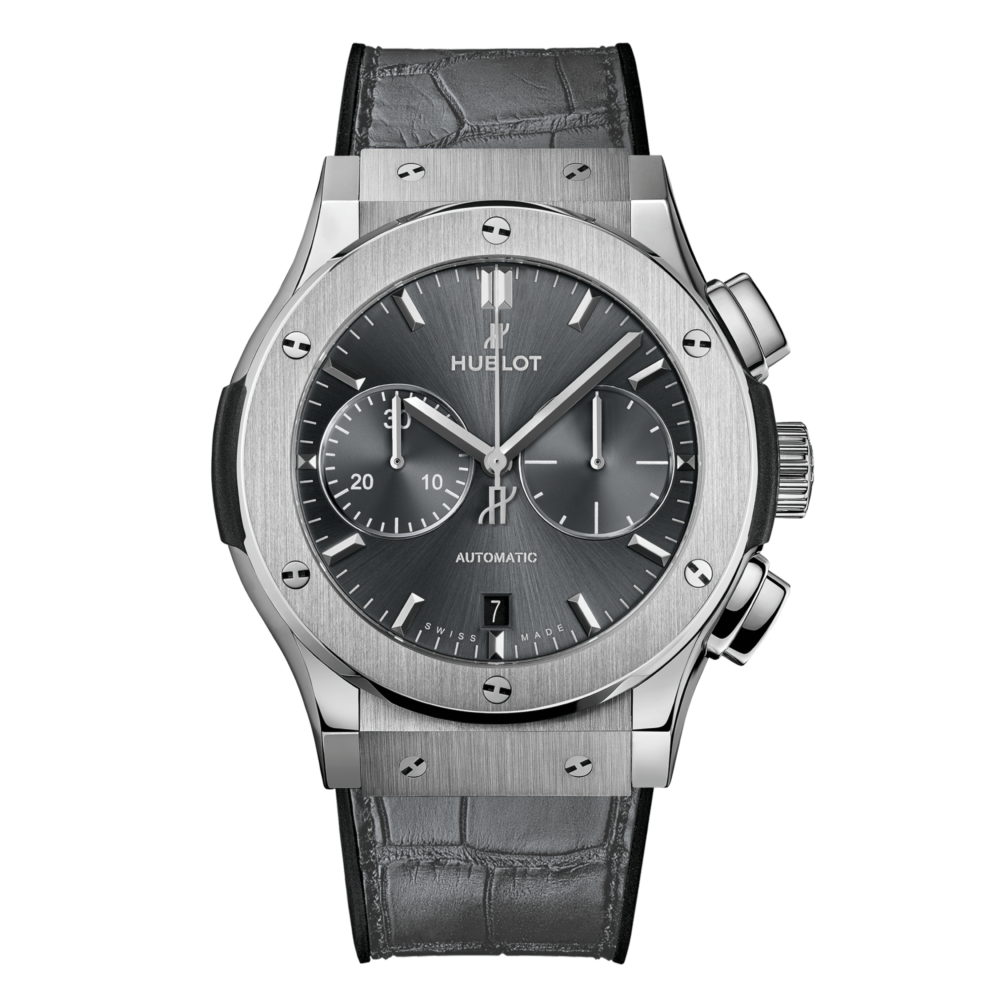 Classic Fusion Racing Grey Chronograph Titanium 45mm