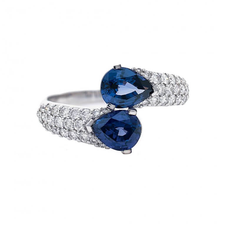 Lionel Meylan Créations - Ring set with Grenats