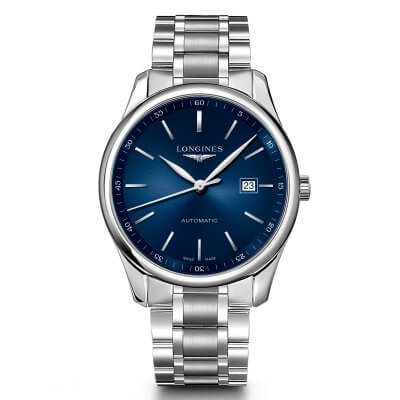 The Longines Master Collection sunray blue