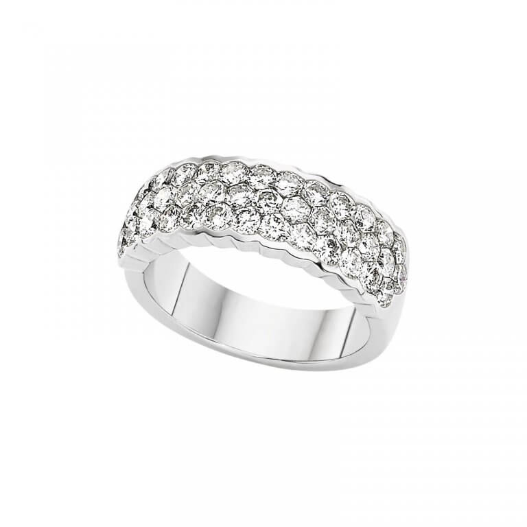 Lionel Meylan Créations - Ring set with white diamonds