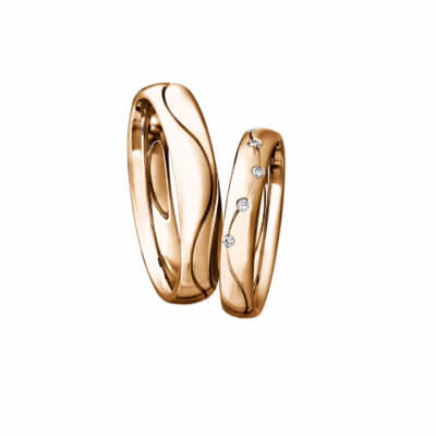 Bridals in pink gold