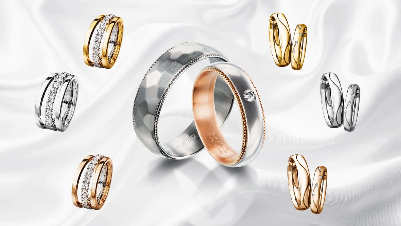 Alliances & <br>Bagues de fiançailles