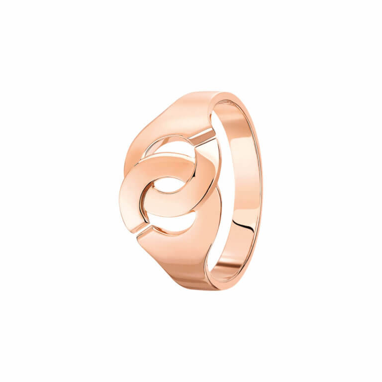 Dinh Van - Bague Menottes dinh van R10 or rose