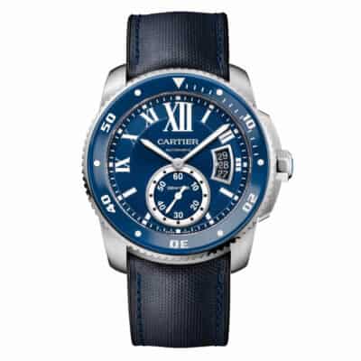 Montre Calibre de Cartier Diver Bleue