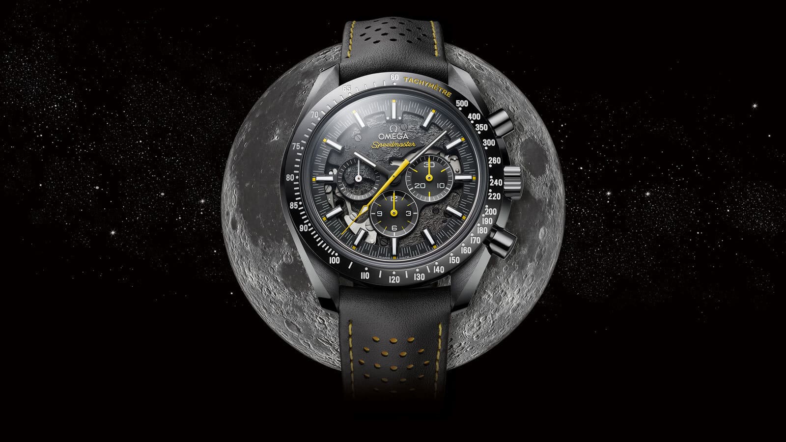 SPEEDMASTER « DARK SIDE OF THE MOON » APOLLO 8 : DOUBLE FACE