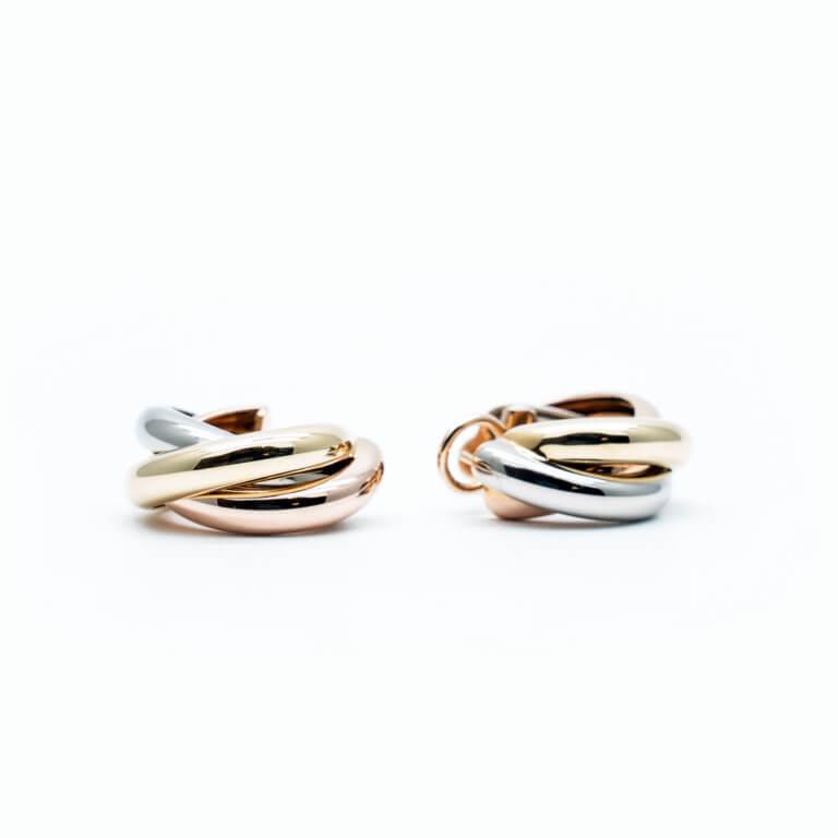 Cartier - Créoles Trinity