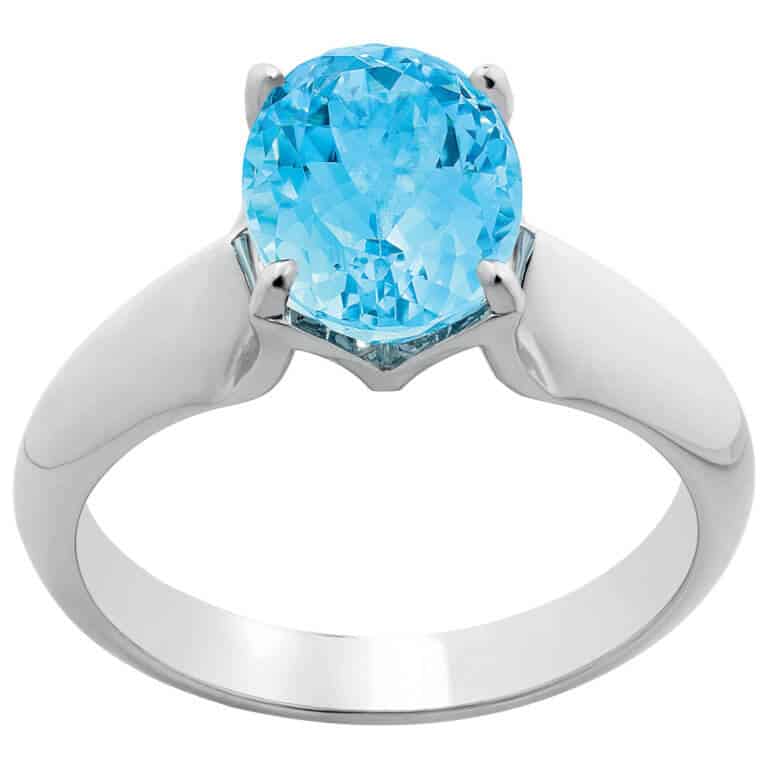Lionel Meylan Créations - Bague aigue-marine