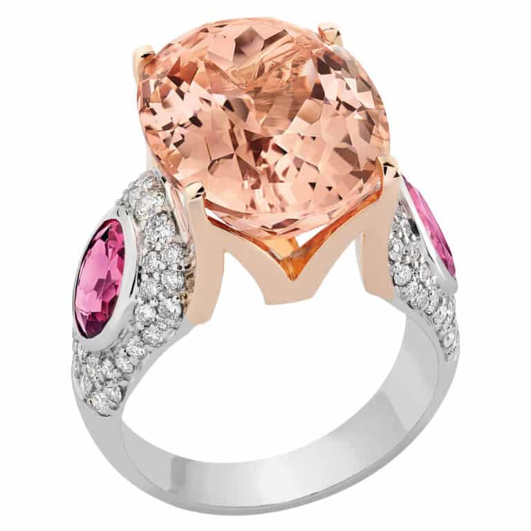 Lionel Meylan Créations - bague Morganite