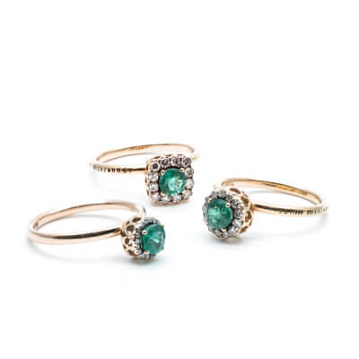 Bagues de style Vintage