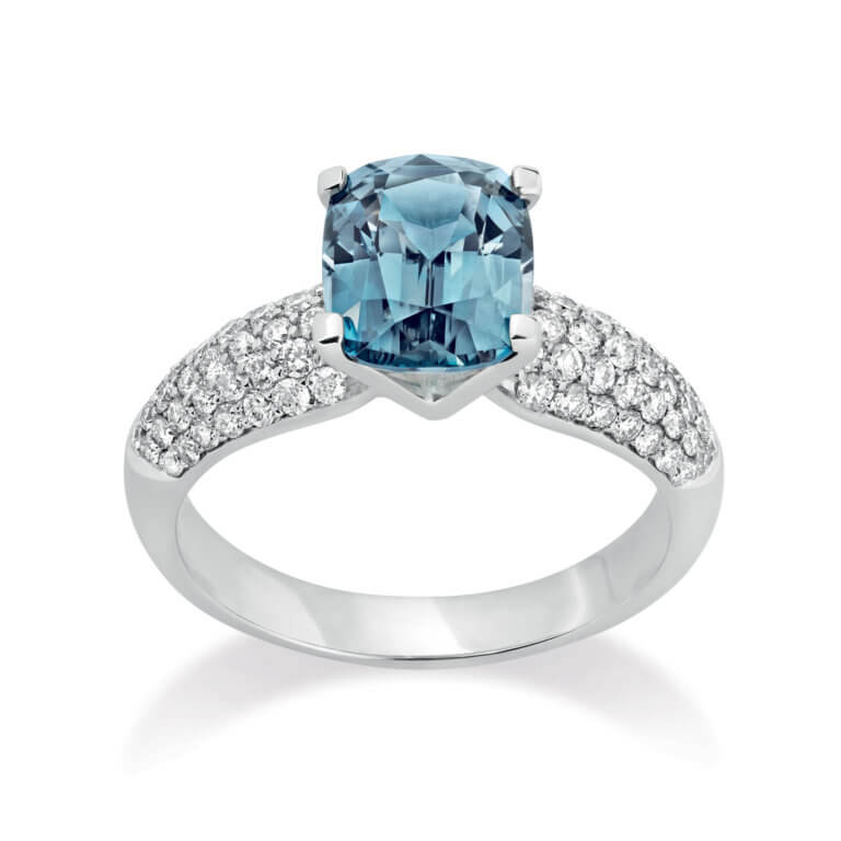 Lionel Meylan Créations - Spinelle Cobalt Blue M2 Ring