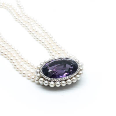 Collier de perles Vintage