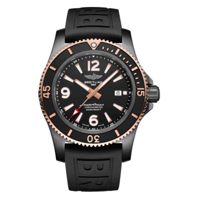 Breitling - SuperOcean automatic 46 Black Steel