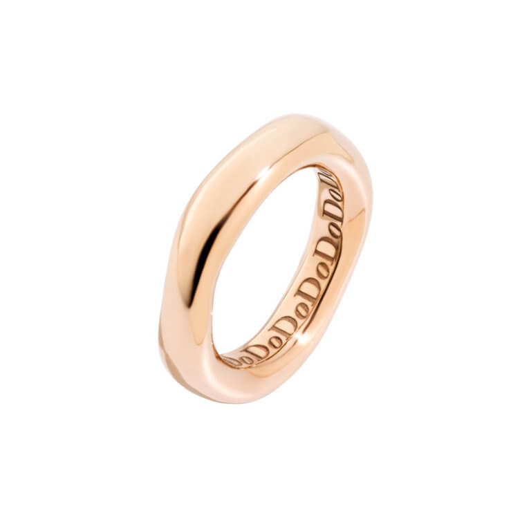 Dodo - Essentials Irregular Ring in 375 Rose Gold
