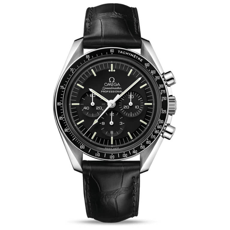 OMEGA - Speedmaster Moonwatch professional chronographe 42mm verre Hésalite