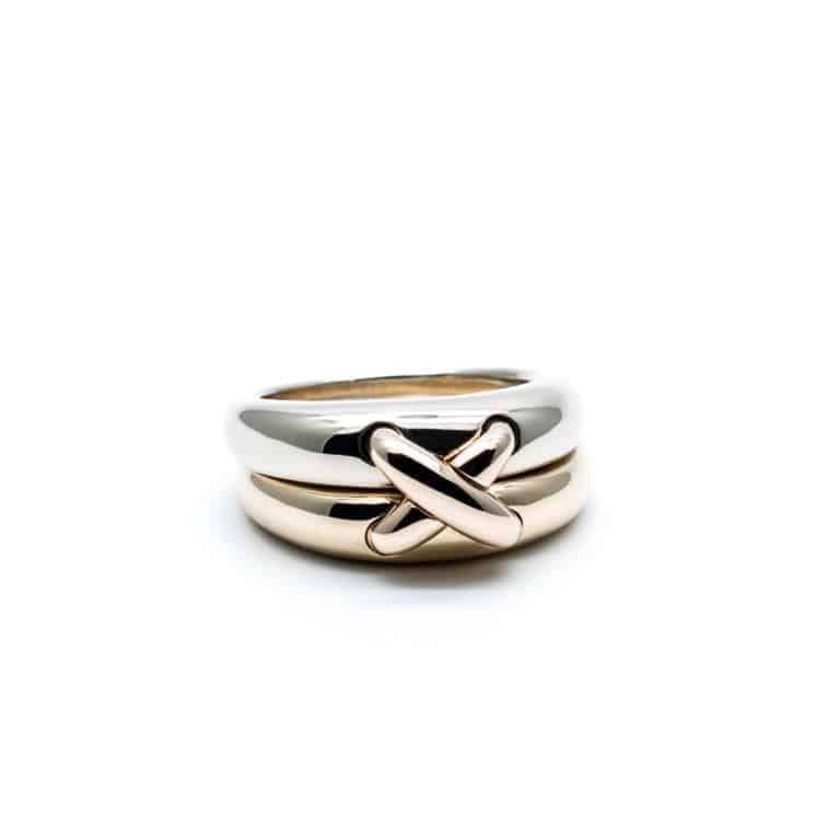 Chaumet - Liens, bague tricolore