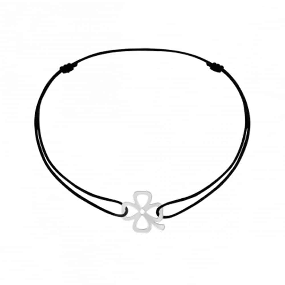 Bubbles motif trèfle sur cordon