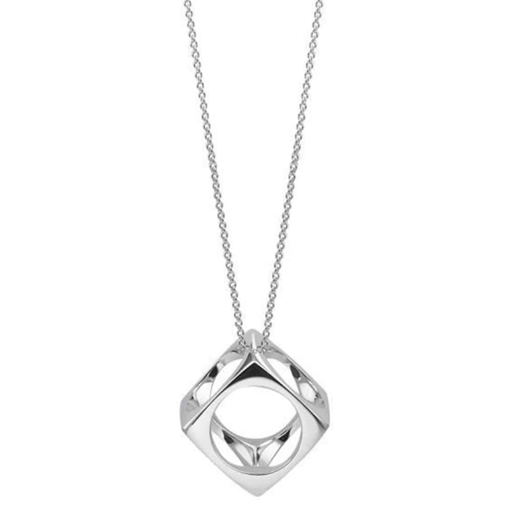 Le pavé collier en argent
