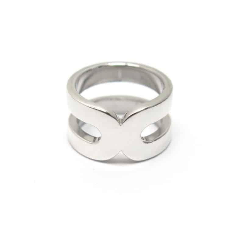 Dinh Van - Maillon bague XL en argent