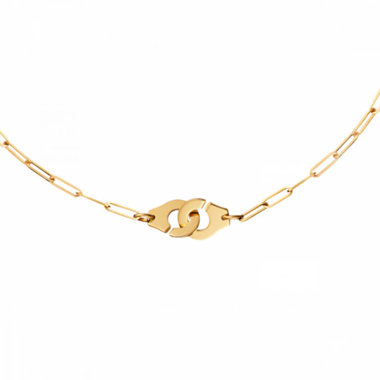 Dinh Van - R10 collar handcuffs on chain