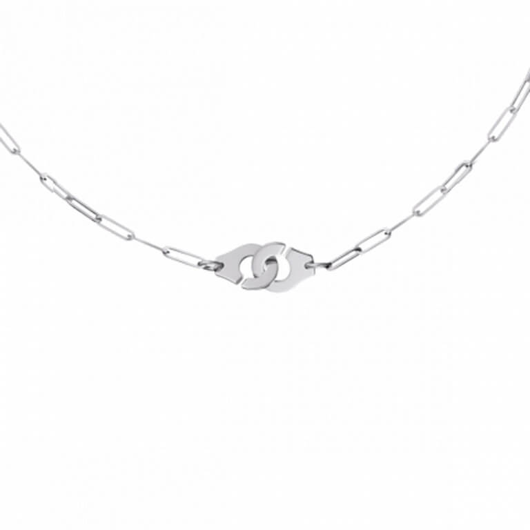 Dinh Van - Menottes R10 collier sur chaine