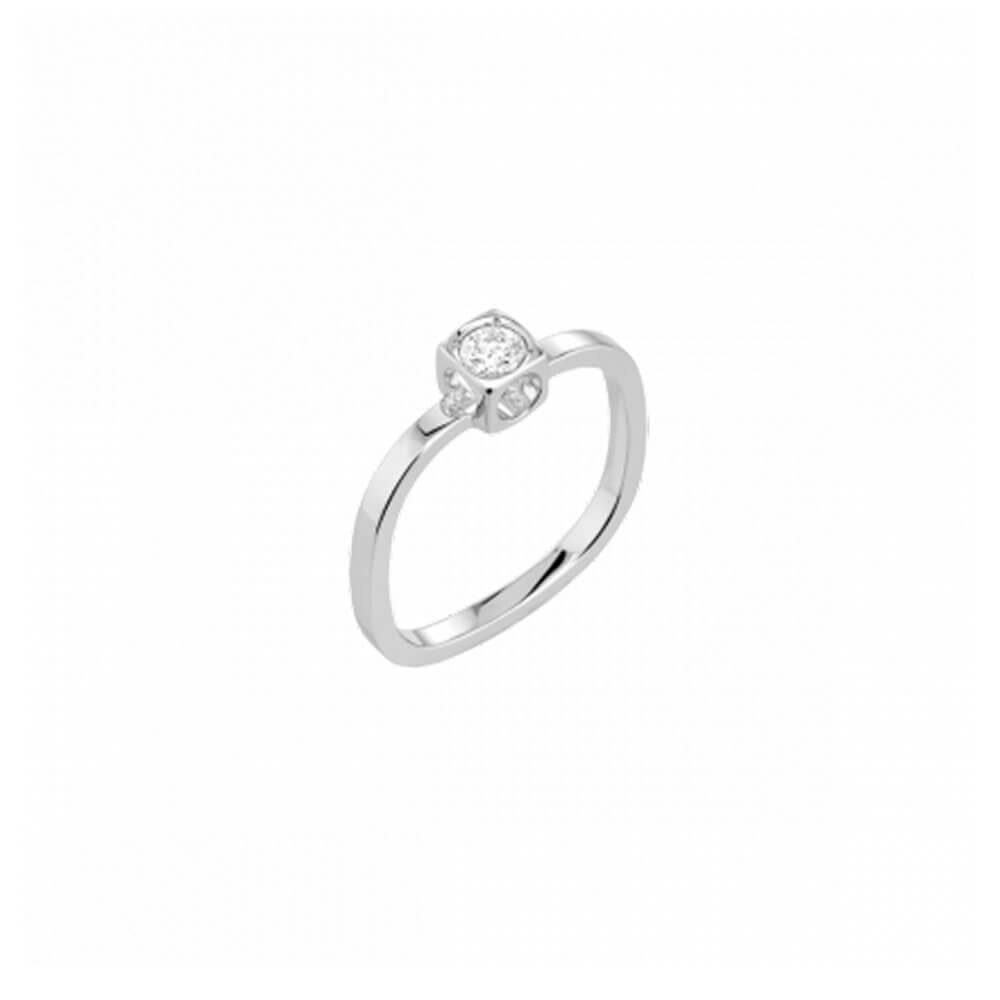 Bague Le Cube Diamant petit modèle