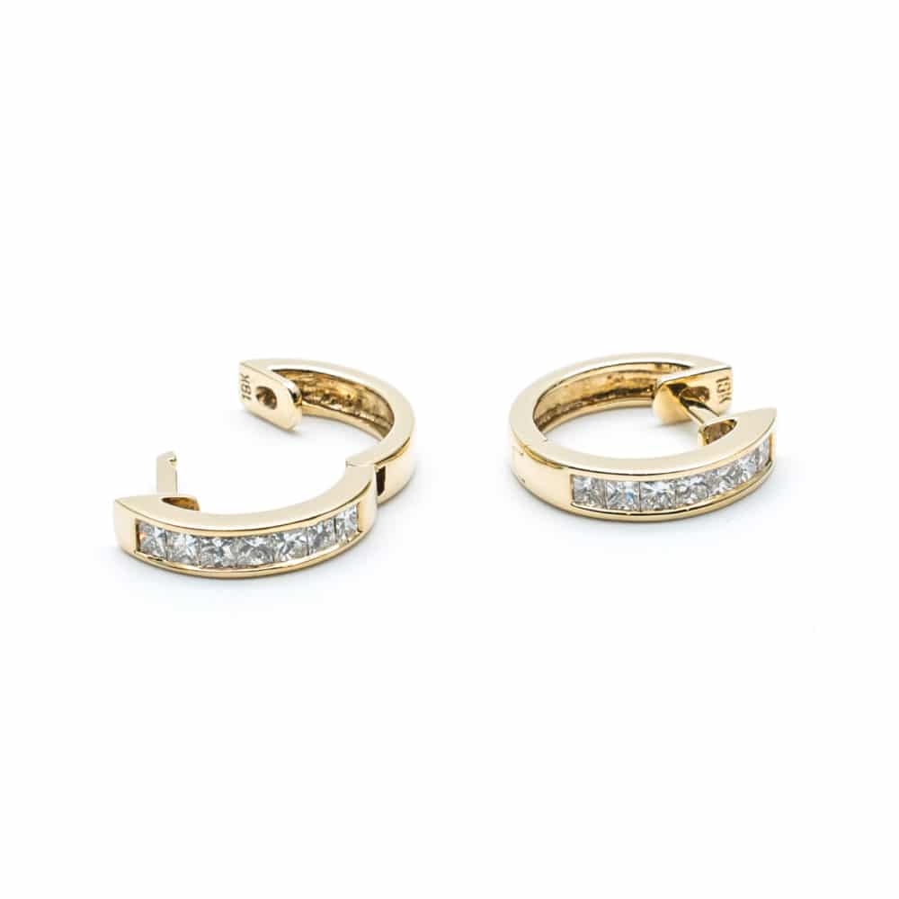 Créoles en or jaune