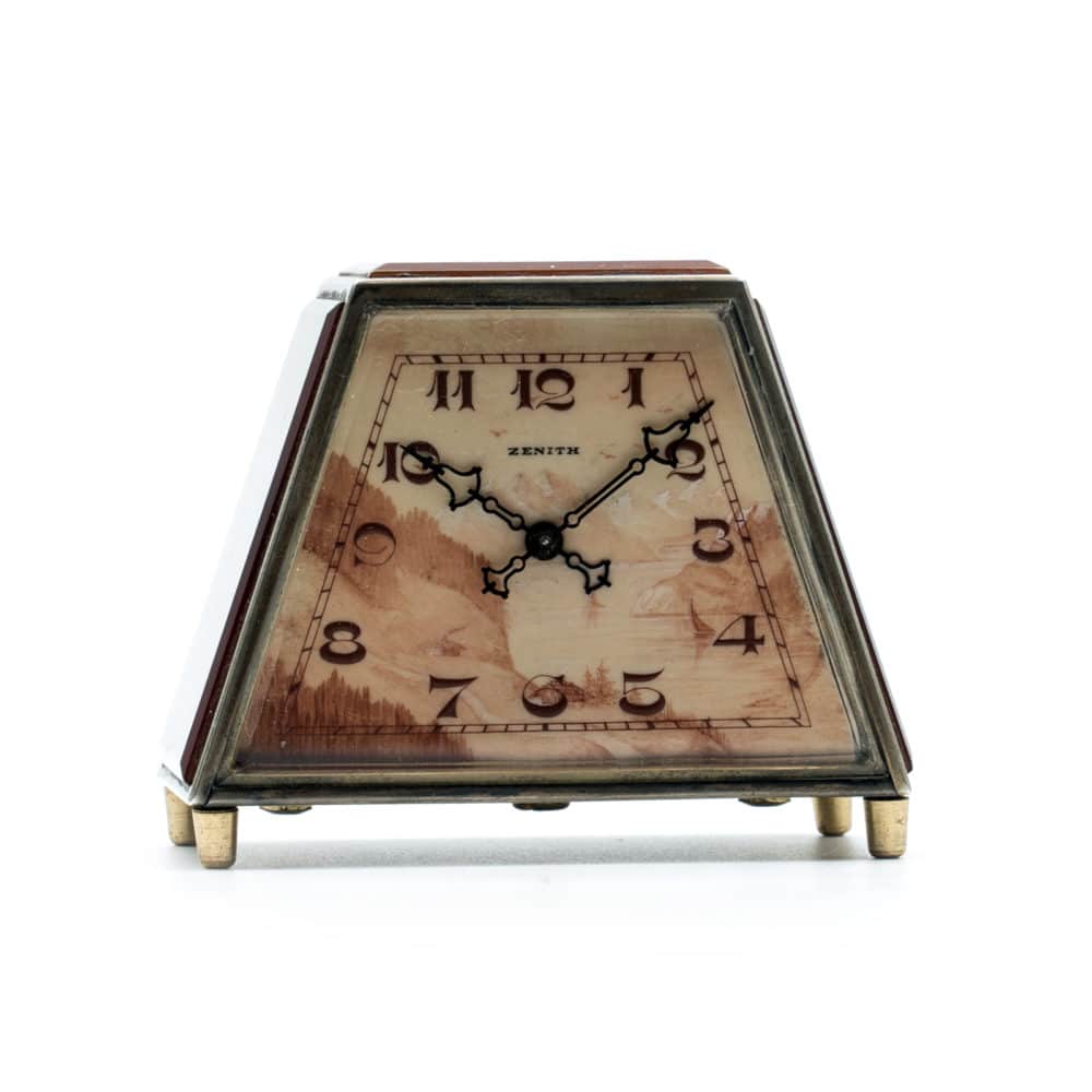 Vintage art deco style table clock