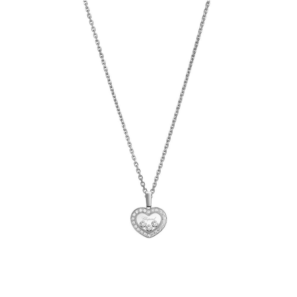 Happy Diamonds collier avec pendentif coeur