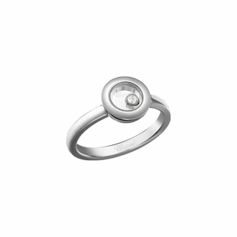 Chopard - Happy Diamonds ring in white gold