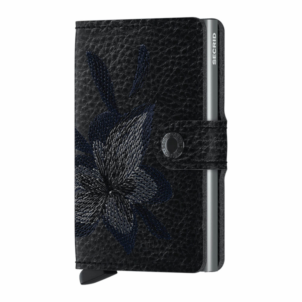Miniwallet Stitch Magnolia Black