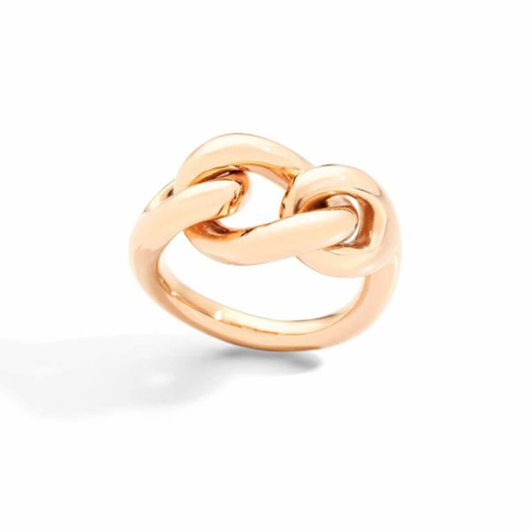 Pomellato - Catene bague en or rose 750