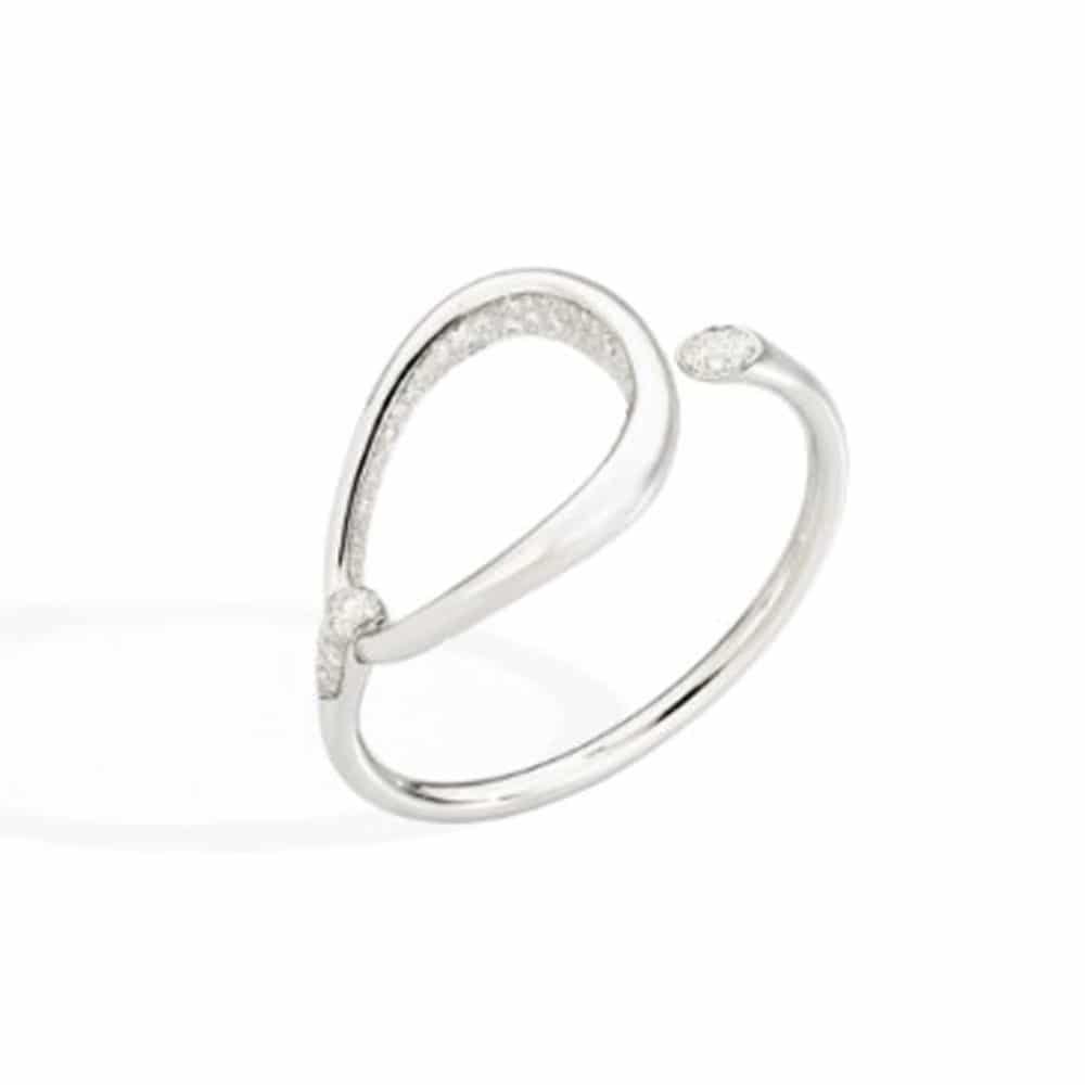 Fantina bracelet in 750 white gold set with 133 diamonds