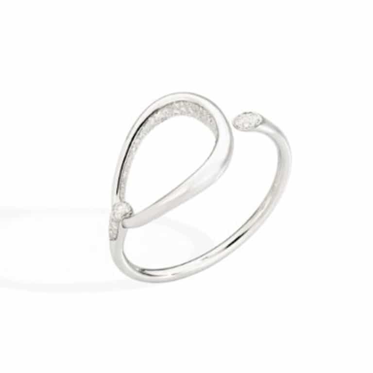 Pomellato - Fantina bracelet in 750 white gold set with 133 diamonds