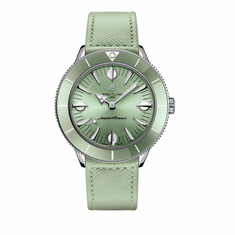 Breitling - Superocean Heritage 57′ Pastel Paradise mint green