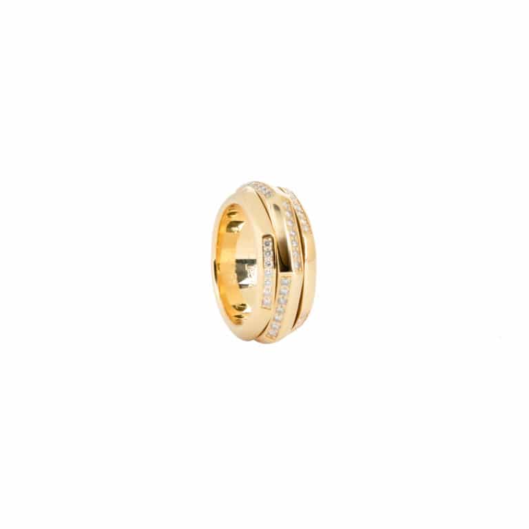 Piaget - Possession bague en or jaune 750 sertie de 84 diamants