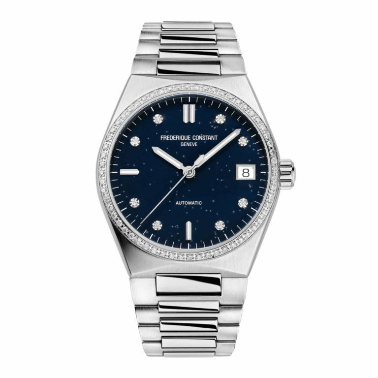 Privé : Frédérique Constant - HighLife Ladies acier cadran bleu nuit