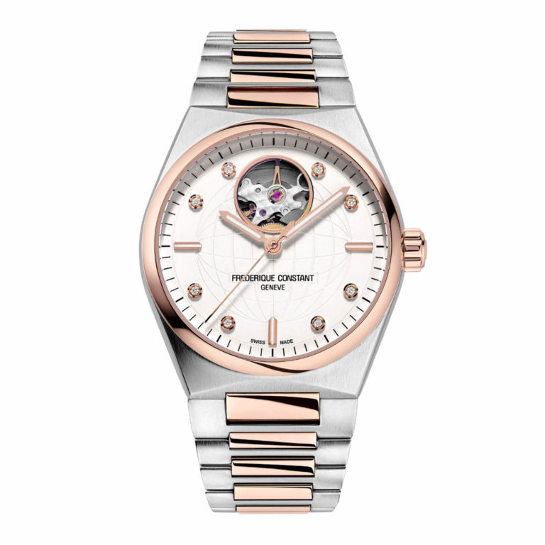 Privé : Frédérique Constant - HighLife Ladies acier et plaqué or rose