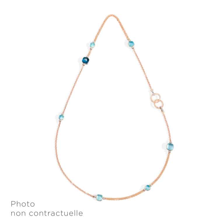Pomellato - Nudo Necklace in rose and white gold