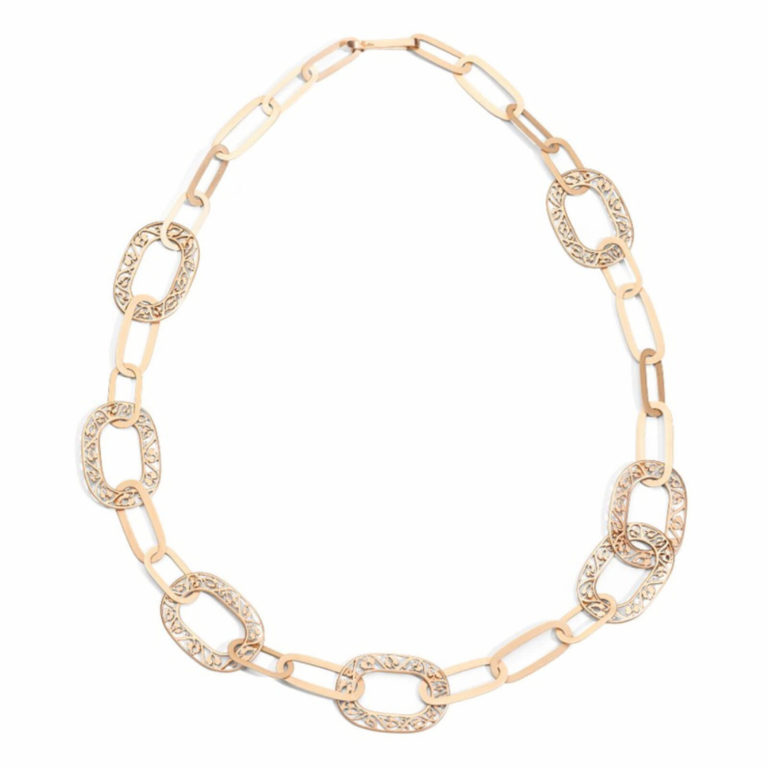 Pomellato - Collier en or rose 750 matt