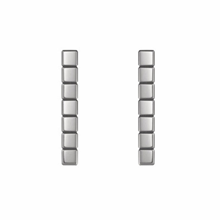 Chopard - Ice Cube dangling earrings in 750 white gold