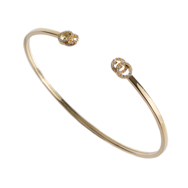 Gucci - Yellow gold bangle bracelet