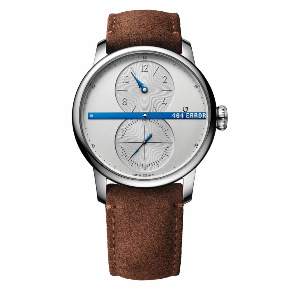 La Régulateur Louis Erard x seconde / seconde / Édition Limitée