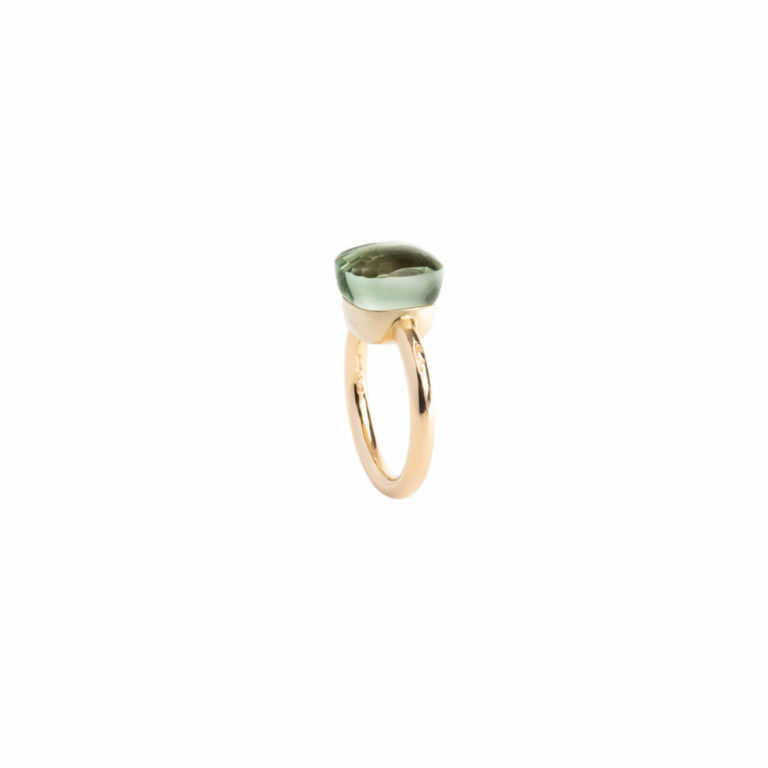 Pomellato - Nudo bague en or rose sertie d’un quartz Lemon