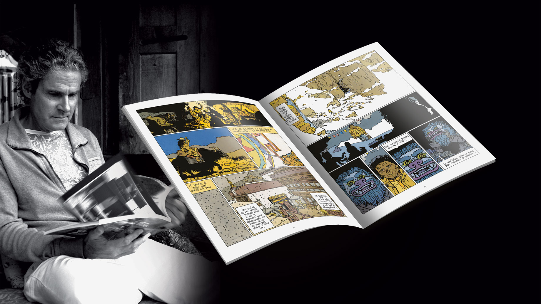 Cosey repart au Tibet