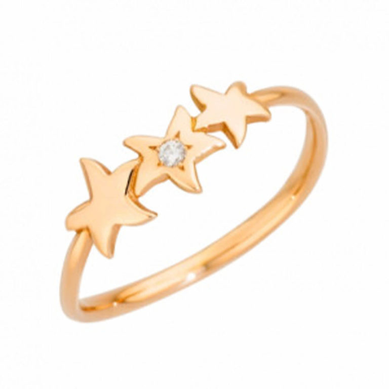 Dodo - Bague Stellina en or rose